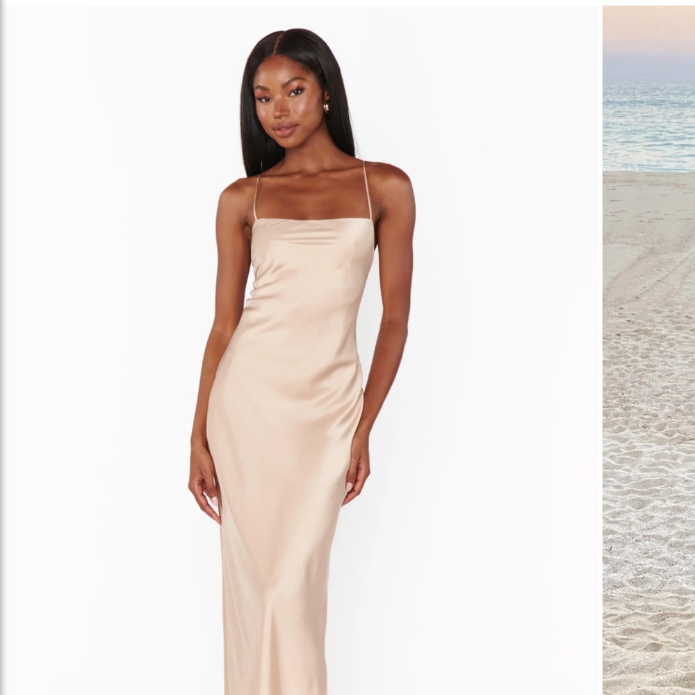 Show Me Your MuMu Dani Dress Champagne